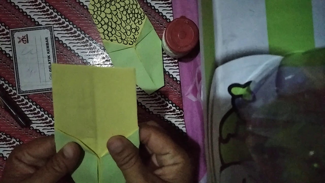 origami jagung corn origami YouTube