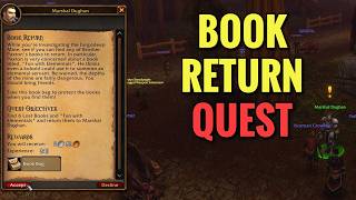 Book Return Quest (WoW Forever)