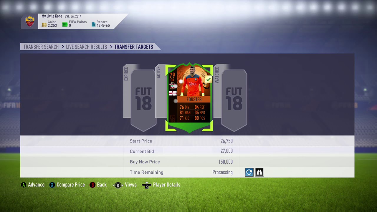 Use these sniping filters to snipe amazing Halloween scream cards... - FIFA 18