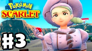 Pokemon Scarlet and Violet - Gameplay Walkthrough Part 3 - Gym Leader Katy! Cortondo Gym!