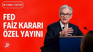 CANLI🔴 Fed Faiz Kararı ve Powell'ın SON Basın Toplantısında Neler Olacak? Bitcoin ve Altcoin'ler...