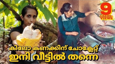 chocolate preparation at home from cocoa/how to make chocolate at home