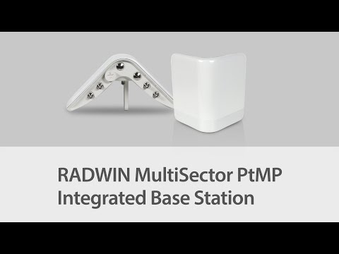 RADWINMultiSector™ポイントツーマルチポイント（PtMP）統合基地局