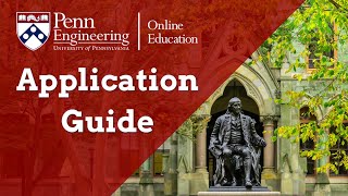 Penn Engineering Online | Application Guide screenshot 1