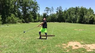 6/26/17 Light Hammer and 42lb WFD Practice | Highland Games | Strength Empire