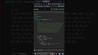 386. Lexicographical Numbers | Leetcode | Editorial | Implementation #dailychallenge #leetcode