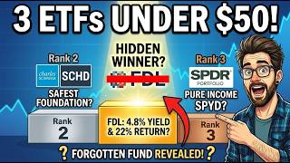 Start Dividend Investing With Just $50 - These 3 ETFs Make It Easy