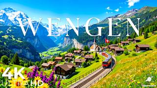 Wengen, Switzerland 4K | Storybook Alps – The Car-Free Village You’ve Never Seen Before screenshot 3