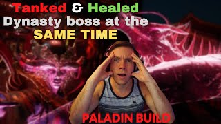 BEST PALADIN BUILD TANKS & HEALS (AT THE SAME TIME!) BOSS IN DYNASTY SHIPYARD | New World Expedition
