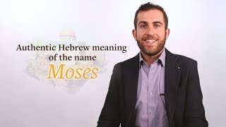 Download Lagu The authentic Hebrew meaning of the name Moses - Biblical Hebrew Lessons with Professor Lipnick MP3