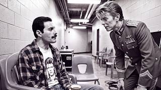 David Bowie Sat Next to Freddie Mercury Backstage — Saw His Own Face on Freddie's T-Shirt