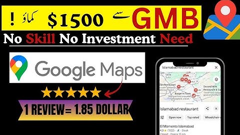 Earn Money Online By Giving Reviews On Goggle Maps | Online Earning Through Goggle Maps |
