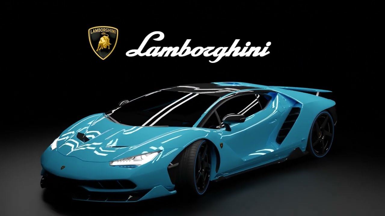 Lamborghini Centenario | 2017 | Made in Blender| Unreal Ronin