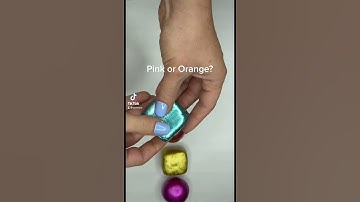 Asmr Clay Cracking Video Guess the color tiktok Satisfying sounds color guessing calming asmr