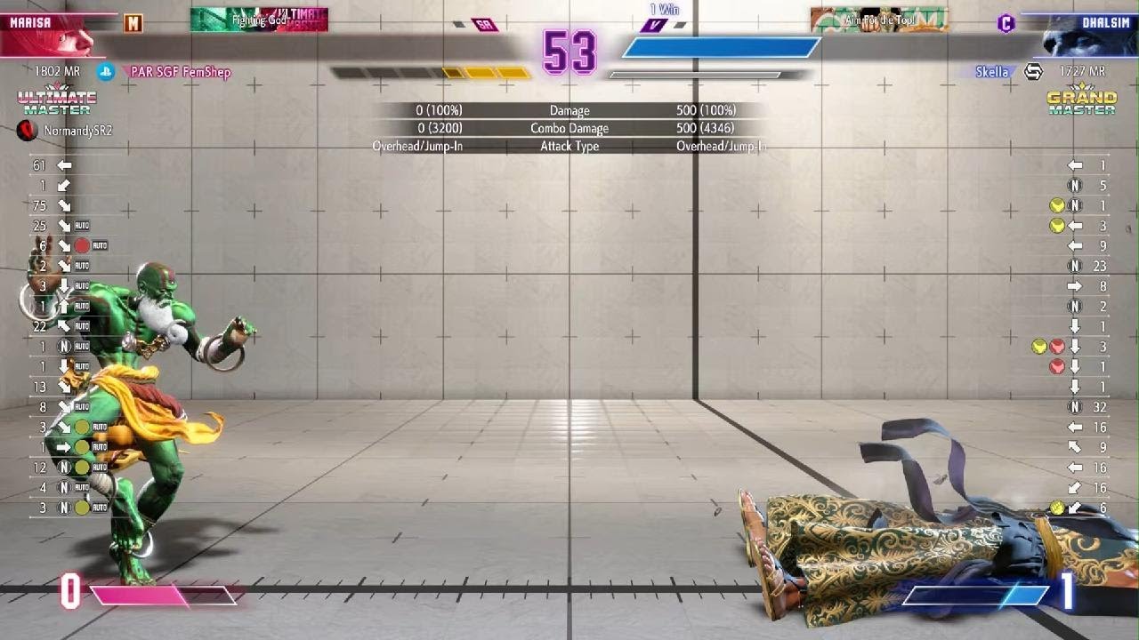 Street Fighter 6 more FemShep skella coconut ranger