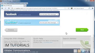 How To Send One Message To Multiple Lists In Aweber