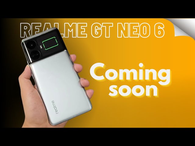 Realme GT Neo 6/Pro Official Look, Specifications Leaked, Launch