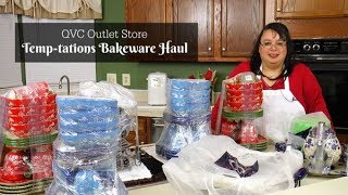 Temp-tations Bakeware and Dinnerware Haul | QVC Outlet Haul | Amy Learns to Cook