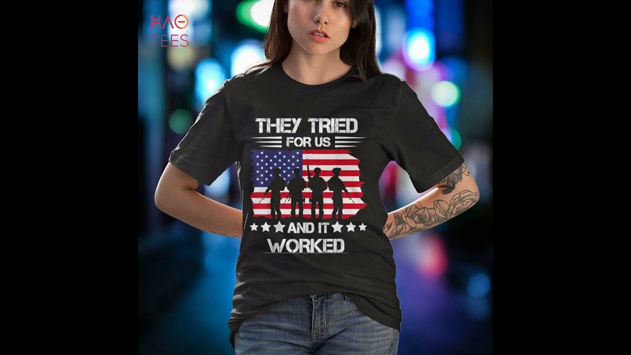 Memorial Day They Tried For Us & It Worked Military Vintage Shirt - Haotees