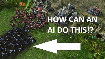 MOST AMAZING AI PLAY EVER - Starcraft 2 AI - Sajuuk vs ANIbot