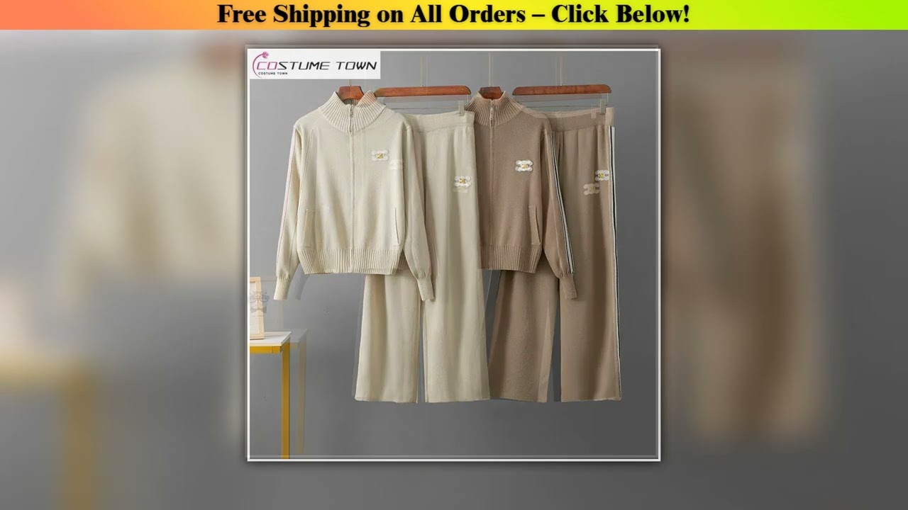 Sports Suit for Women in Spring and Autumn, New Western-style Zipper Stand Up Collar Top,