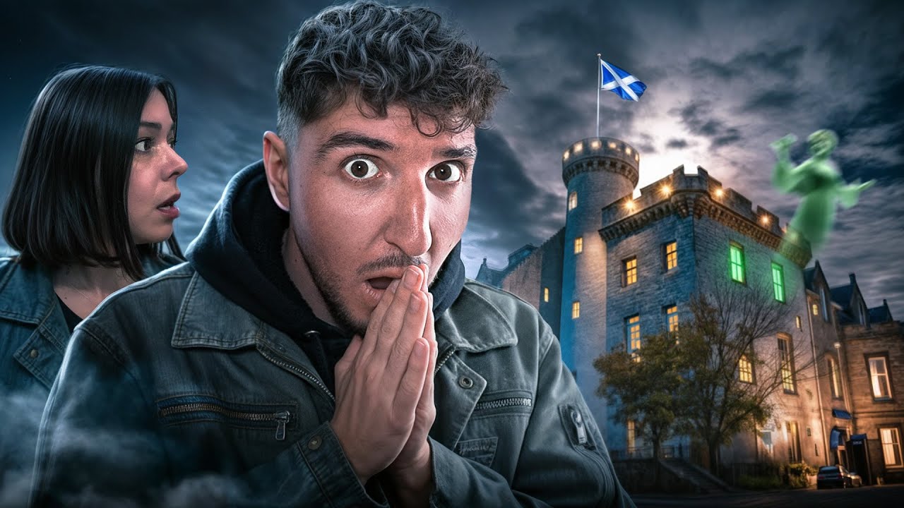 FACE AU FANTÔME DE LA DAME VERTE EN ÉCOSSE AU CHÂTEAU DE TULLOCH (avec 