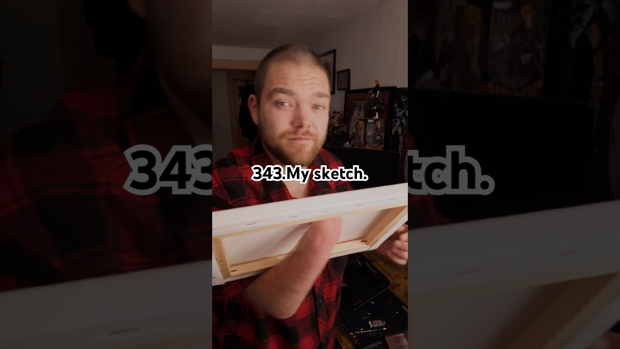 343.Мой набросок.✨🌹 
