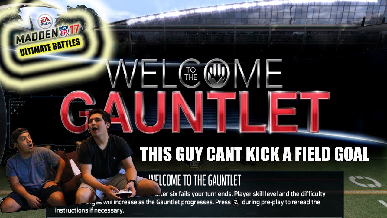 Gauntlet Challenge!! | Ultimate Battles Game Changer Pulls | Madden 17 Gauntlet Gameplay