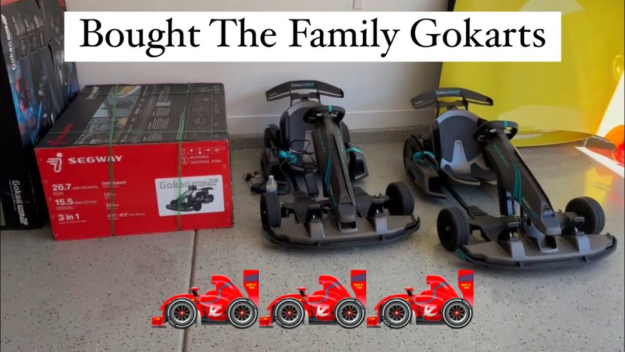 Купили семейный сегвей Ninebot Gokart Pro 2