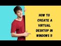 How to Create a Virtual Desktop in Windows 11