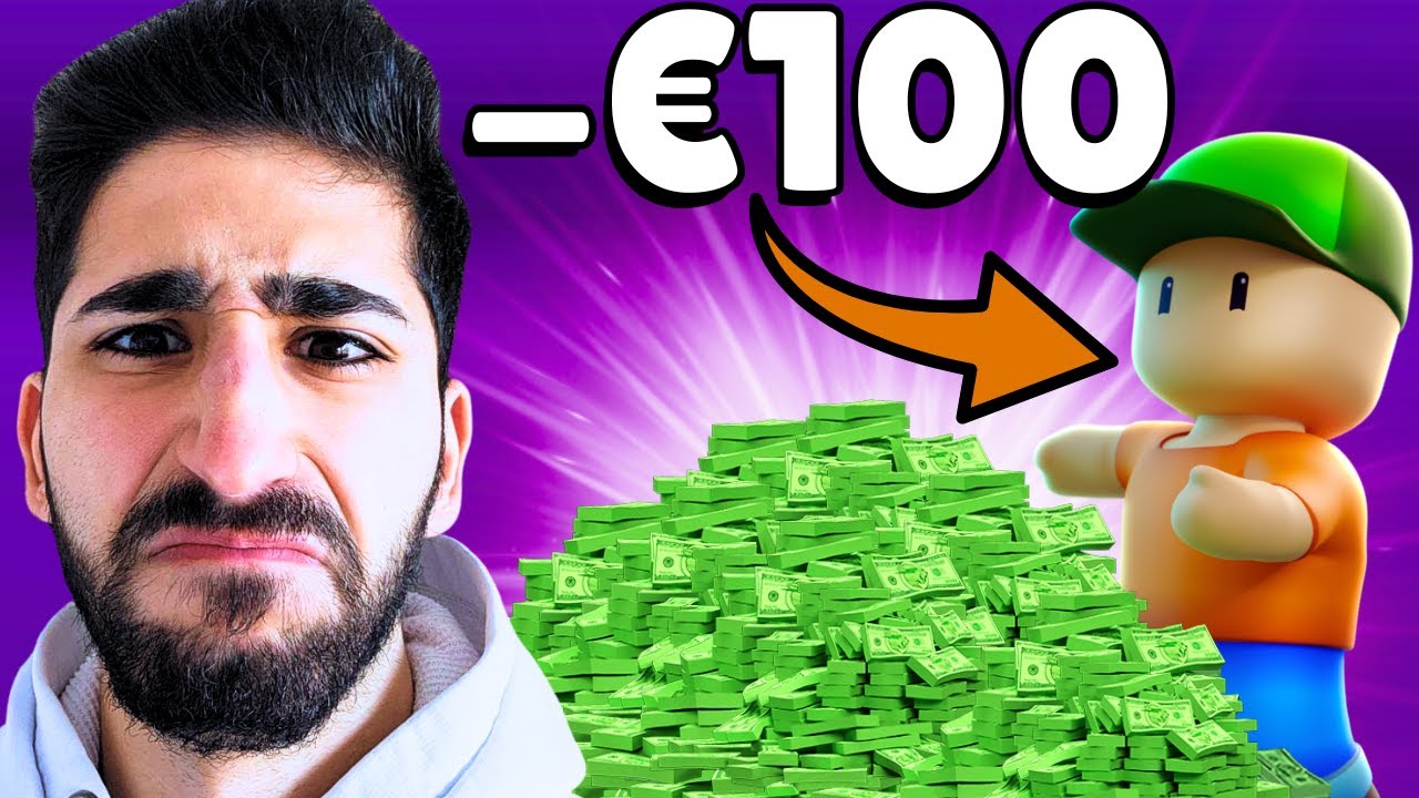 Wie viele *SKINS* ziehe ich für 100€ in Stumble Guys😱