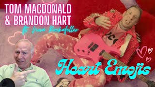 TOM MACDONALD \& BRANDON HART ft. Nova Rockafeller - Heart Emojis | REACTION