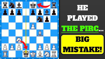 This SIMPLE Pirc Trap WINS Games Instantly!