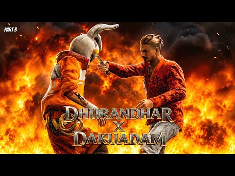ADAM NE BLOOD BUNNY KO KHATAM KARDIYA | DHURANDHAR X DAKU ADAM PART 3 