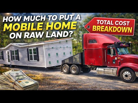 We Put a Mobile Home on Raw Land – Here’s EXACTLY What It Cost