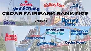 Cedar Fair Park Rankings 2021 What Cedar Fair Parks Are Best
