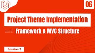 Laravel 12 Tutorial for Beginners Part 3 - Project Theme Implementation (Urdu/Hindi)