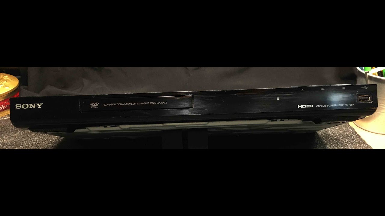Sony DVP-NS728HP DVD CD VCD USB Player - YouTube
