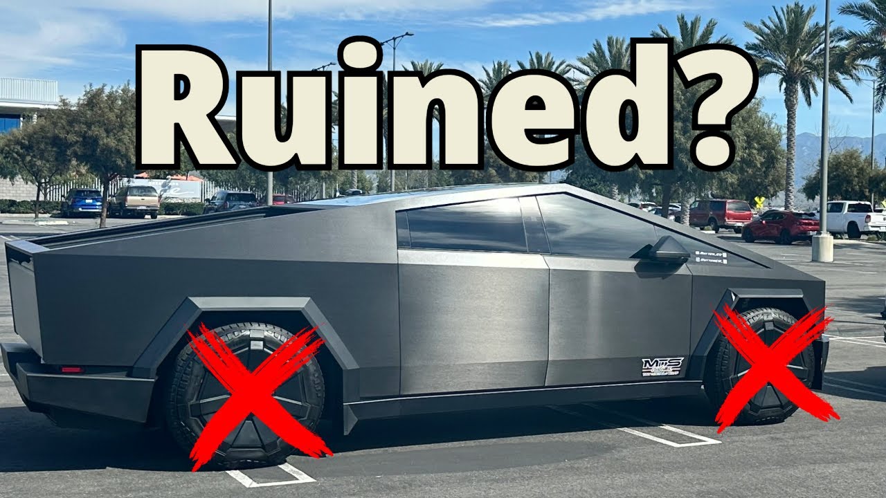 Shocking Impact of CyberTruck Aero Caps