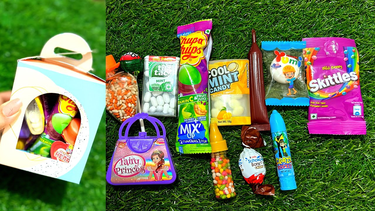 Kids chocolate party 🎊 🎉🍭 box /lots of chocolates/unboxing asmr video 