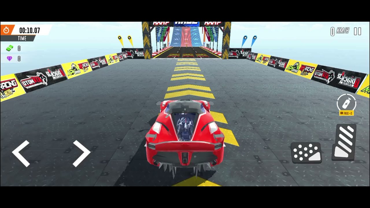 Mega ramp stimulator game| Gameffect| Race|Offline 👊