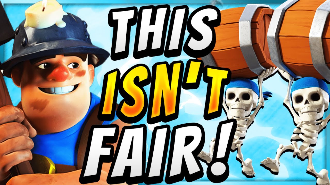 CURRENT BEST DECK IN CLASH ROYALE! UNFAIR WALL BREAKERS CYCLE! YouTube