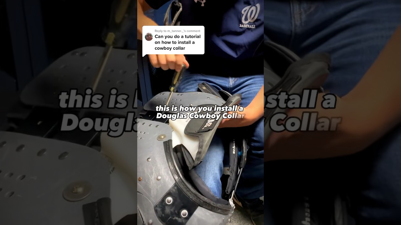 Install douglas cowboy collar 