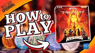 🔥Avatar: Fire Nation Rising🔥How To Play | Board Game Tutorial screenshot 5