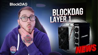 BlockDAG Layer 1 using DAG Tech | Offers 100% Bonus Campaign