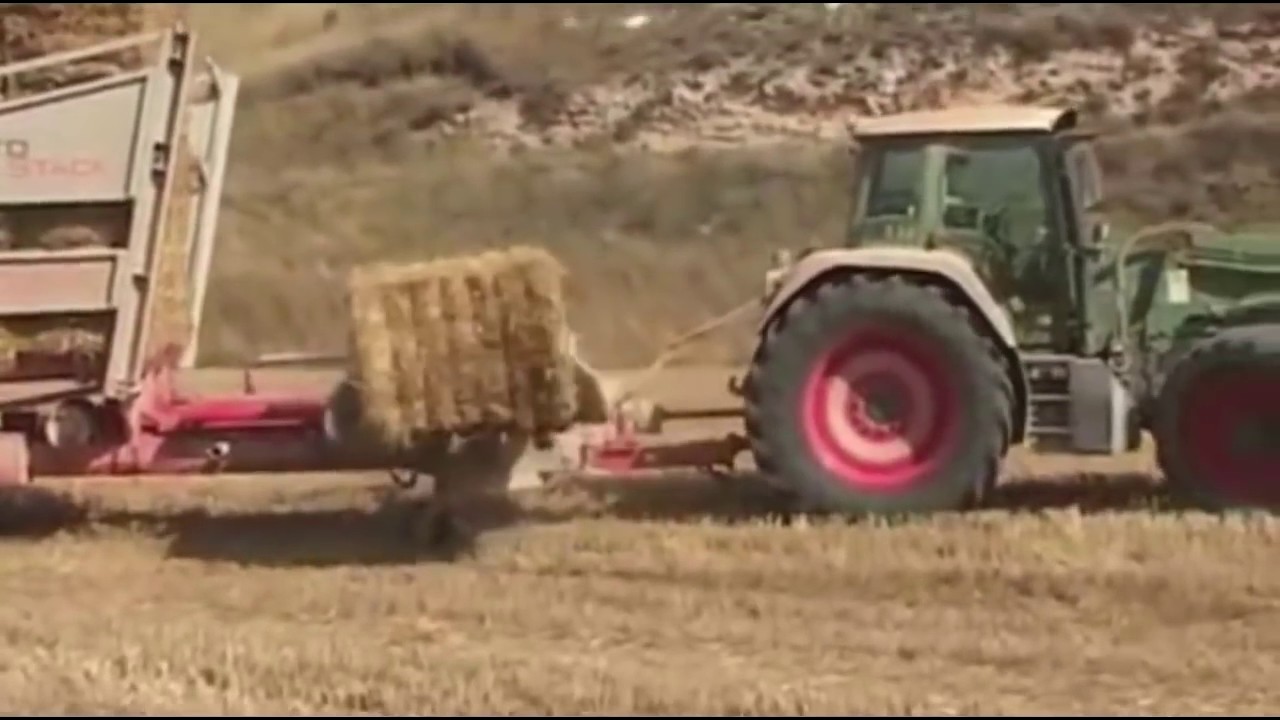World Amazing Modern Agriculture Heavy Equipment Mega Machines Hay Bale Technology Tractor Harvester