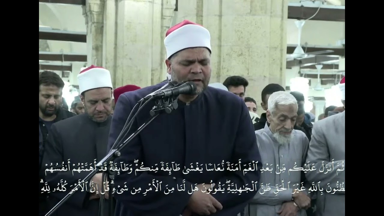 ترتيل متقن من الشيخ العلامة محمد سالم عامر يتلو من سورة آل عمران برواية الإمام ورش عن الإمام نافع