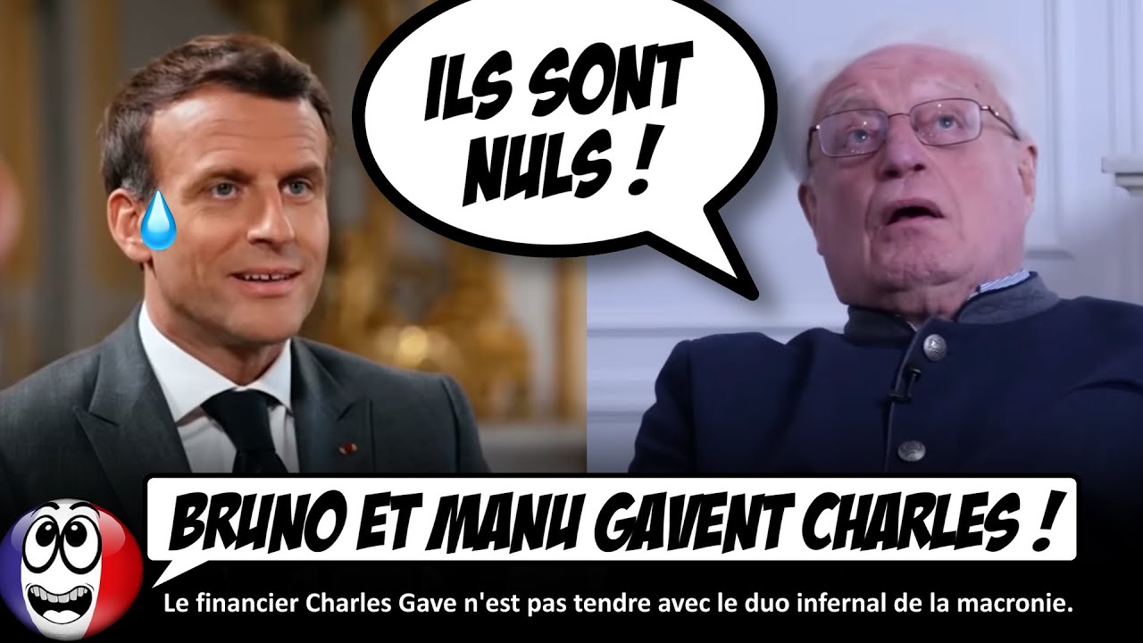 Macron et Bruno Le Maire se font ÉTRILLER par le financier Charles Gave.