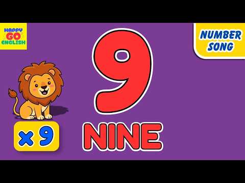 Number 9 Song | Learn Number Nine | Educational Song for Kids