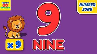 Number 9 Song | Learn Number Nine | Educational Song for Kids